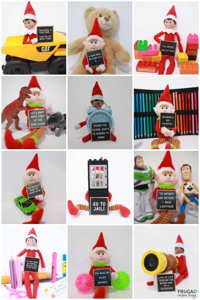 Easy Elf on the Shelf Letters Printable