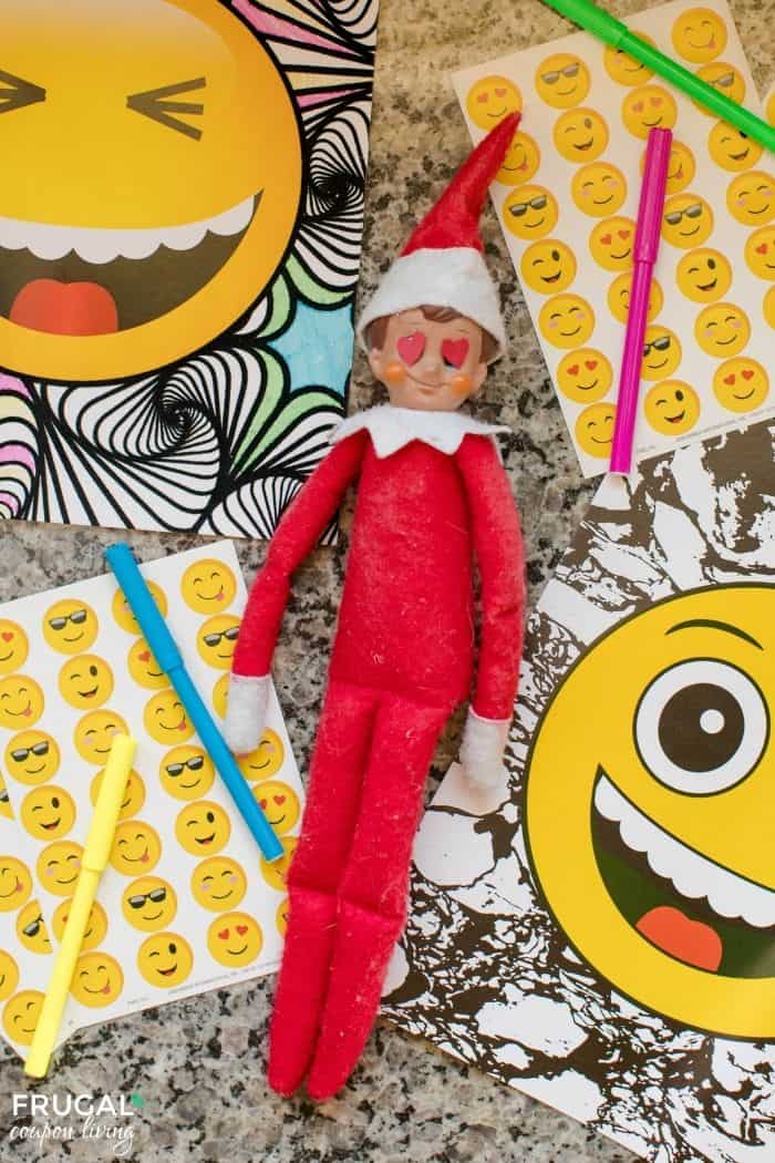 Elf on the Shelf Emoji Idea