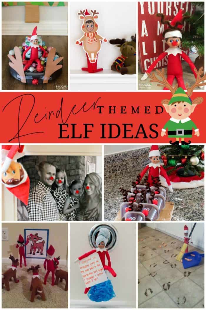 Elf on the Shelf Reindeer Ideas