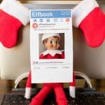 Elf Facebook Photo Booth Frame