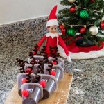 Elf on the Shelf with Reindeer Pudding Cups
