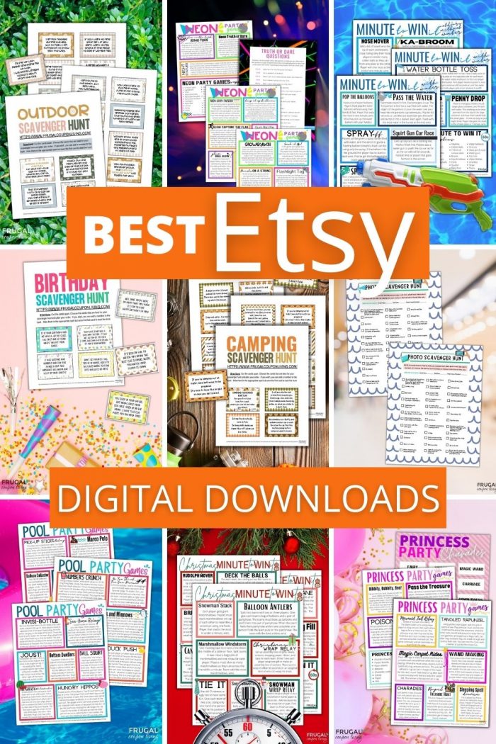 Best Etsy Digital Downloads Frugal Coupon Living Shop