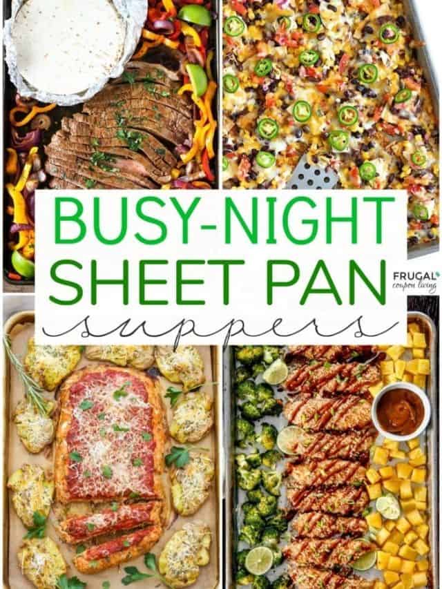 Family Sheet Pan Suppers Dinner Recipes Story