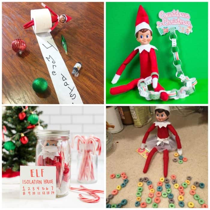 Elf on the Shelf Christmas Countdown Ideas