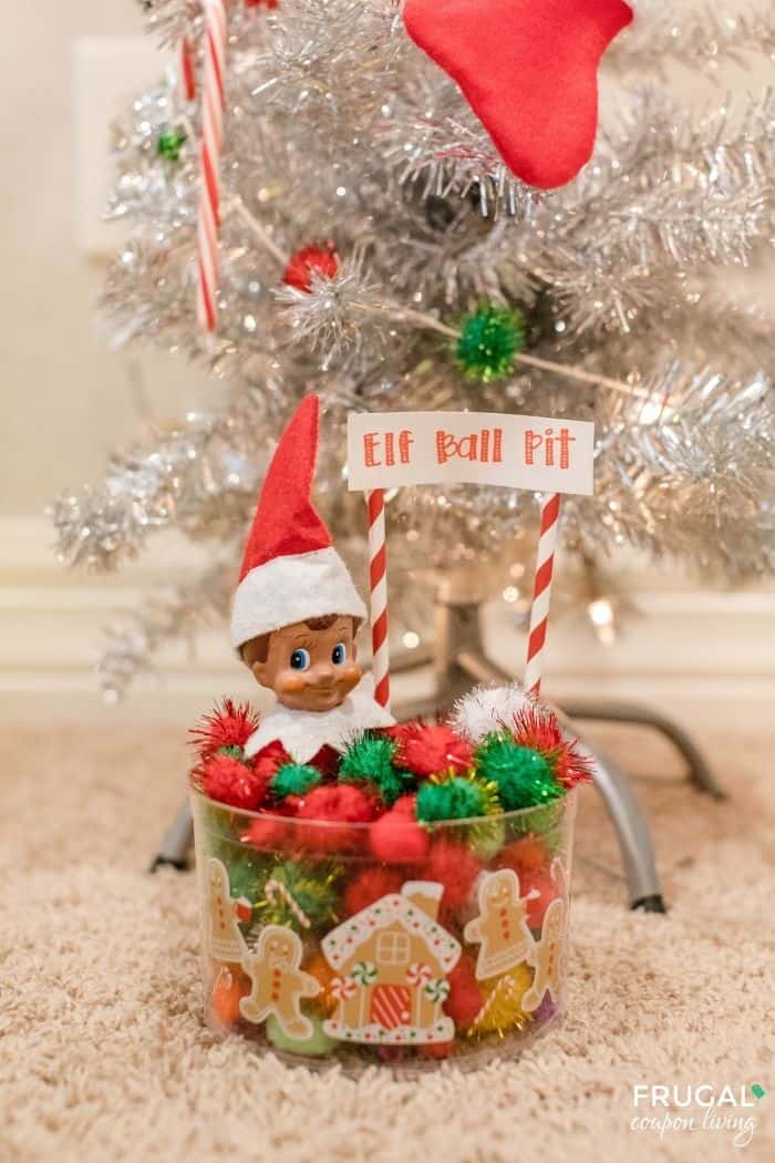 Elf on the Shelf Ball Pit