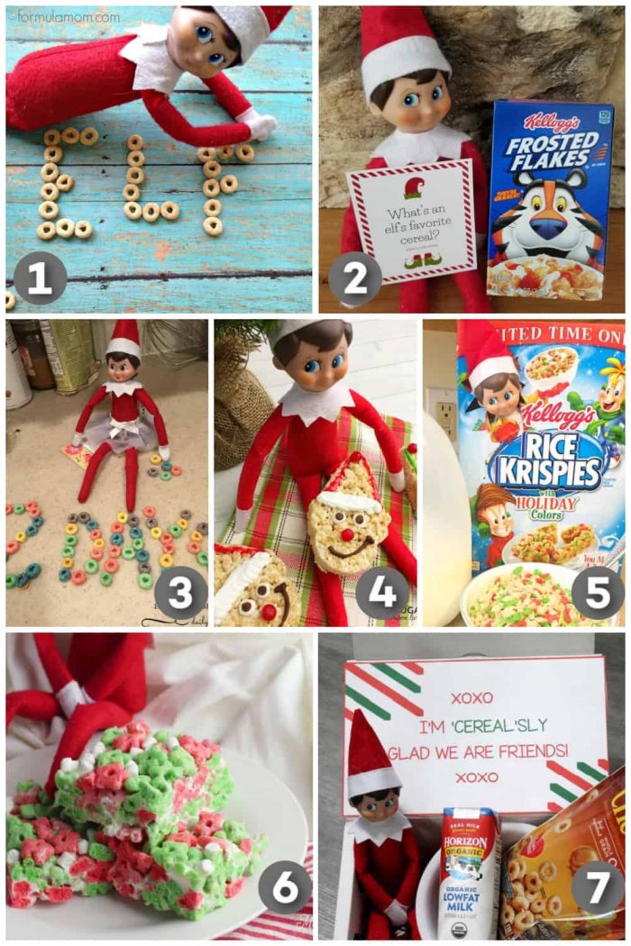 Cereal Elf on the Shelf Ideas