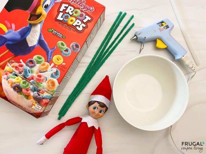 Elf on the Shelf Cereal Trick Supplies