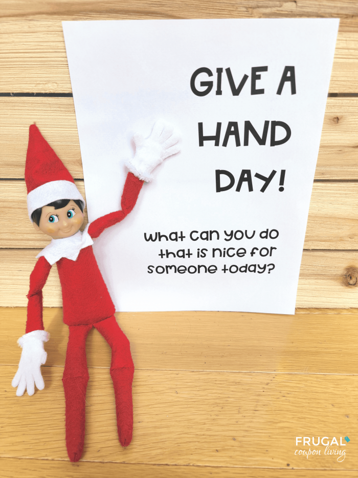 Random Acts Elf on the Shelf Kindness Letter