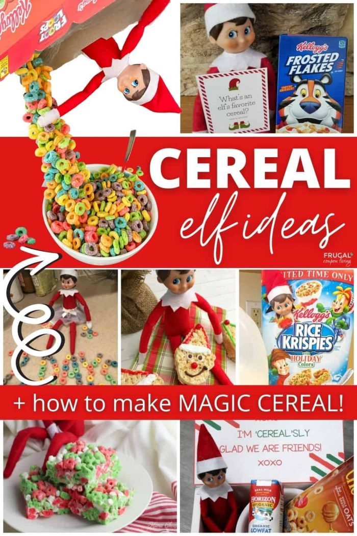 Elf on the Shelf Cereal Ideas