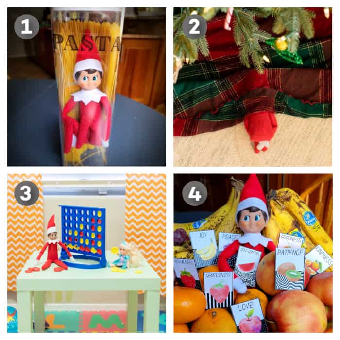 easy elf on the shelf ideas