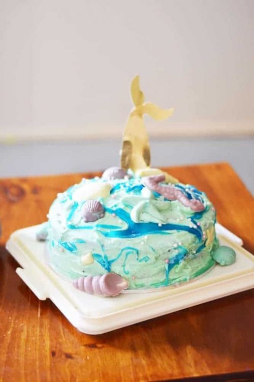 easy mermaid cake