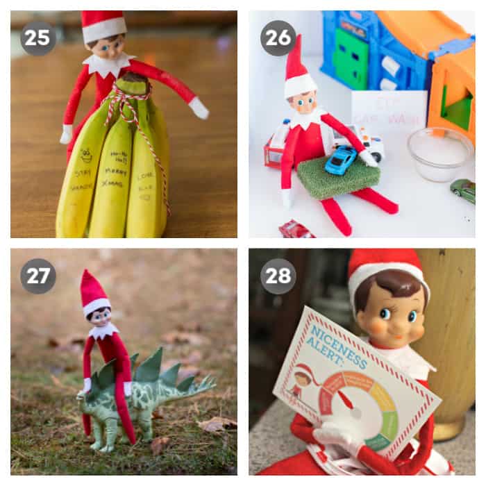last minute elf on the Shelf ideas