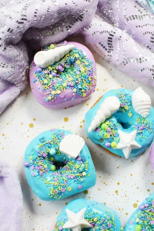 mermaid donuts party food