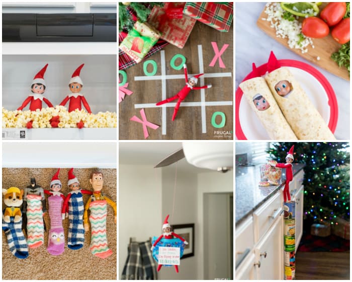 quick elf on the shelf ideas