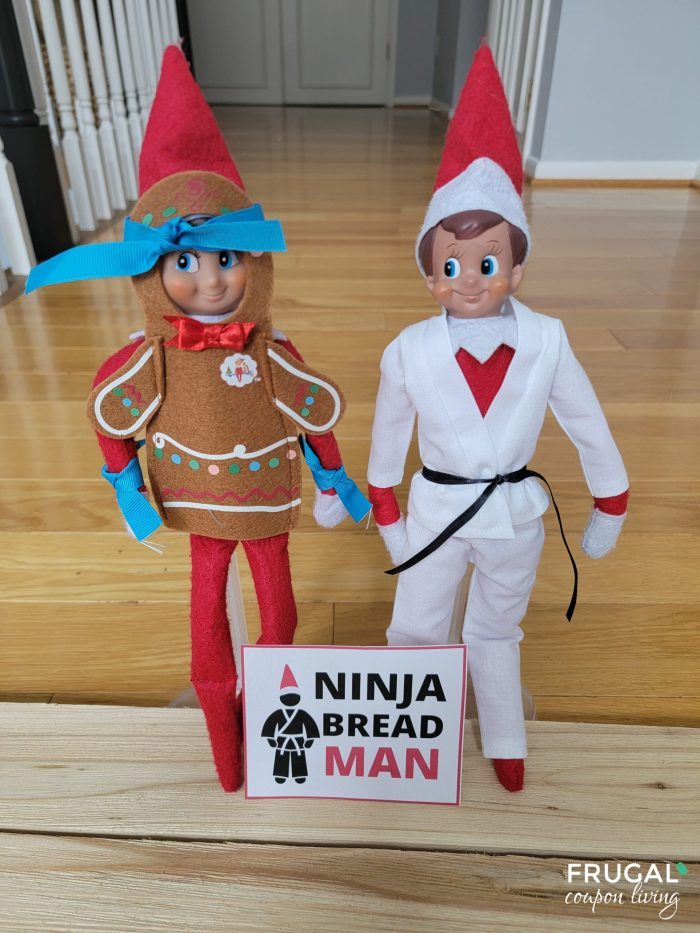 Ninjabread Man Elf on the Shelf