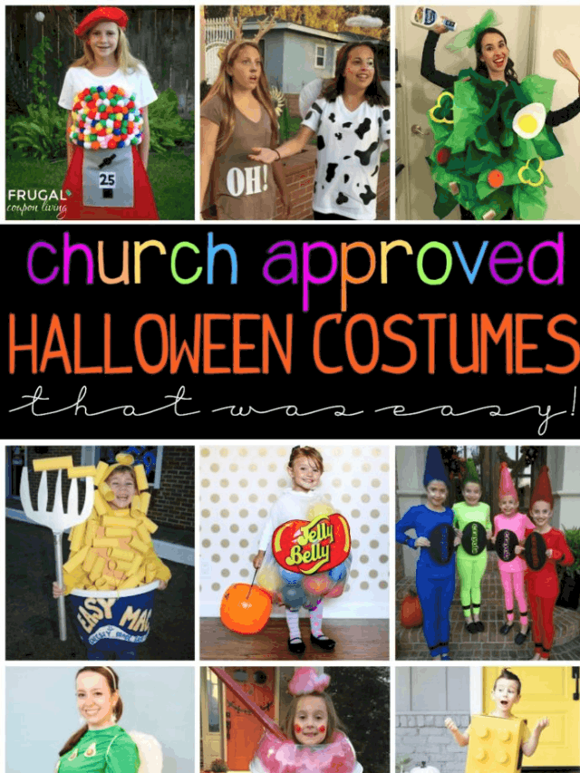 QUICK & EASY CHURCH HALLOWEEN COSTUMES STORY