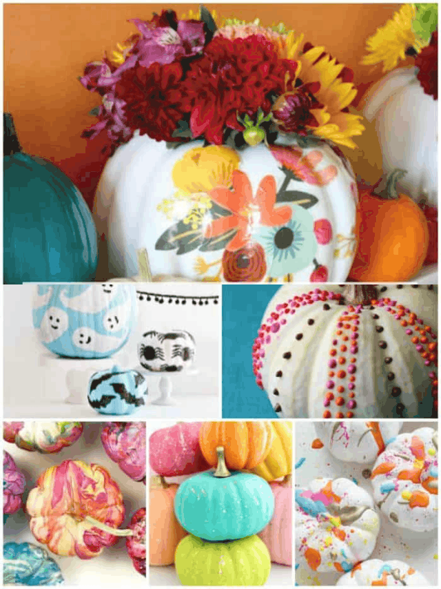 20+ CREATIVE PUMPKIN DECORATIONS THAT GO BEYOND CARVING STORY