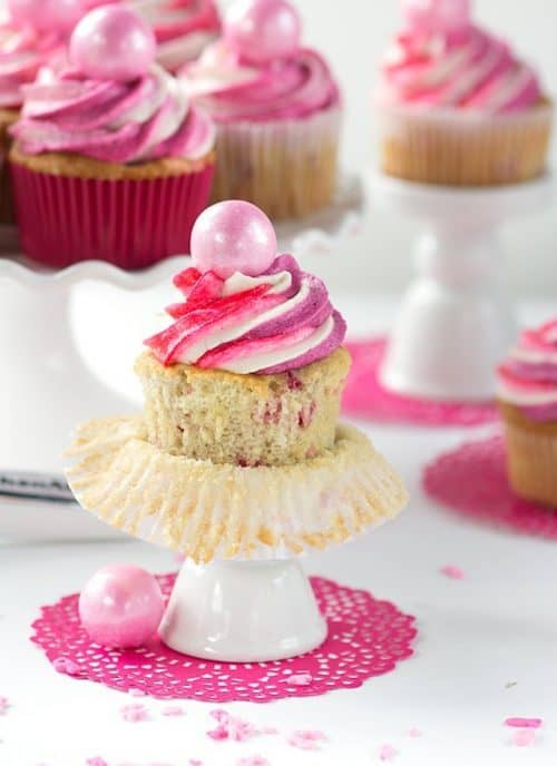 Strawberry Cupcakes Princess Cake