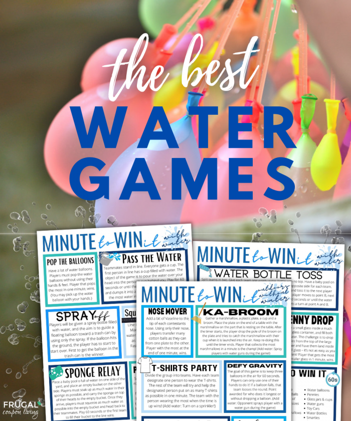 best water games for kids