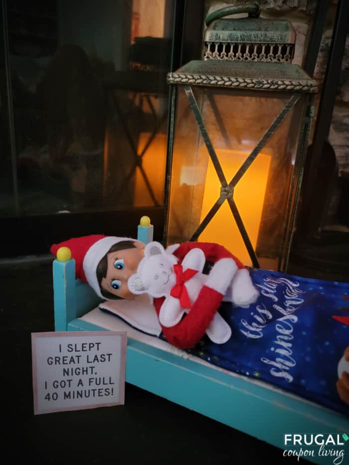 Elf on the Shelf Bed