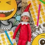 Elf on the Shelf Emoji Heart Eyes