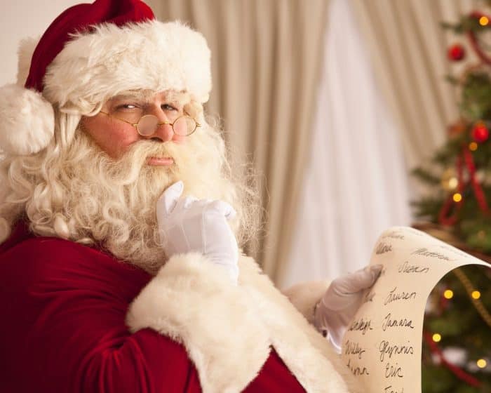 Santa Naughty or Nice List