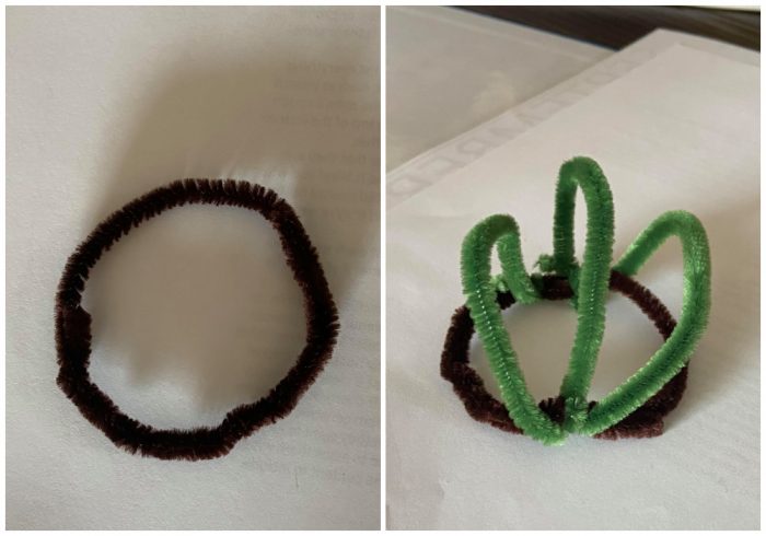 how to make clown hair for Elf on the Shelf