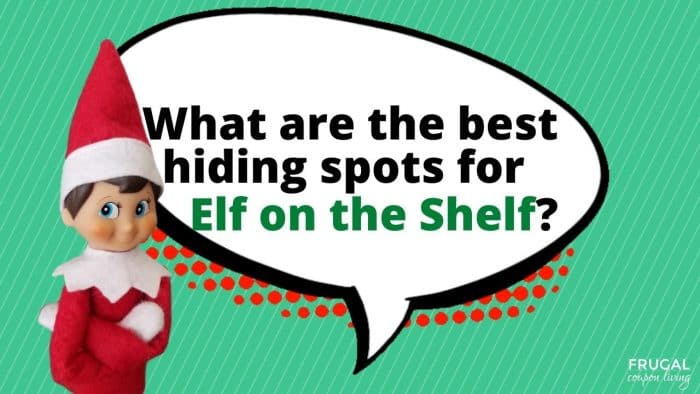 What are the best hiding spot for Elf on the Shelf