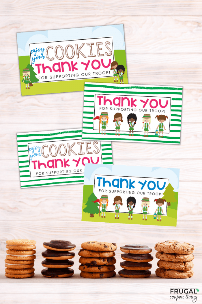 Girl Scout Thank You Cards