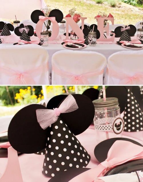 Minnie Mouse party hat