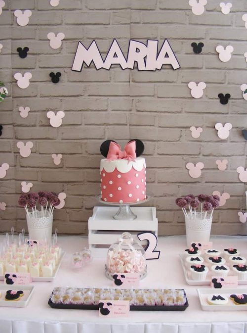 fondant minnie mouse cake