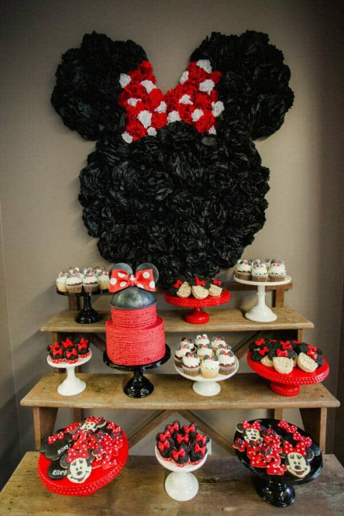 Minnie Mouse Backdrop DIY