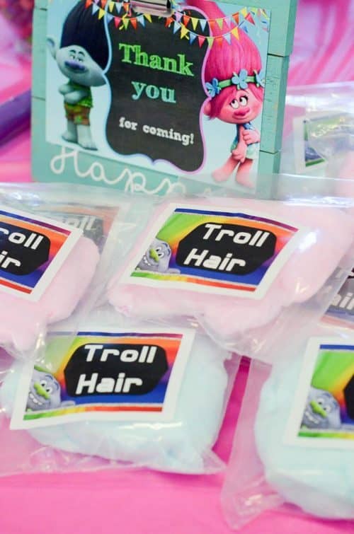 cotton candy trolls hair