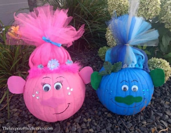 diy trolls party decor