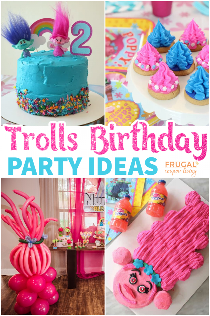 trolls birthday party ideas