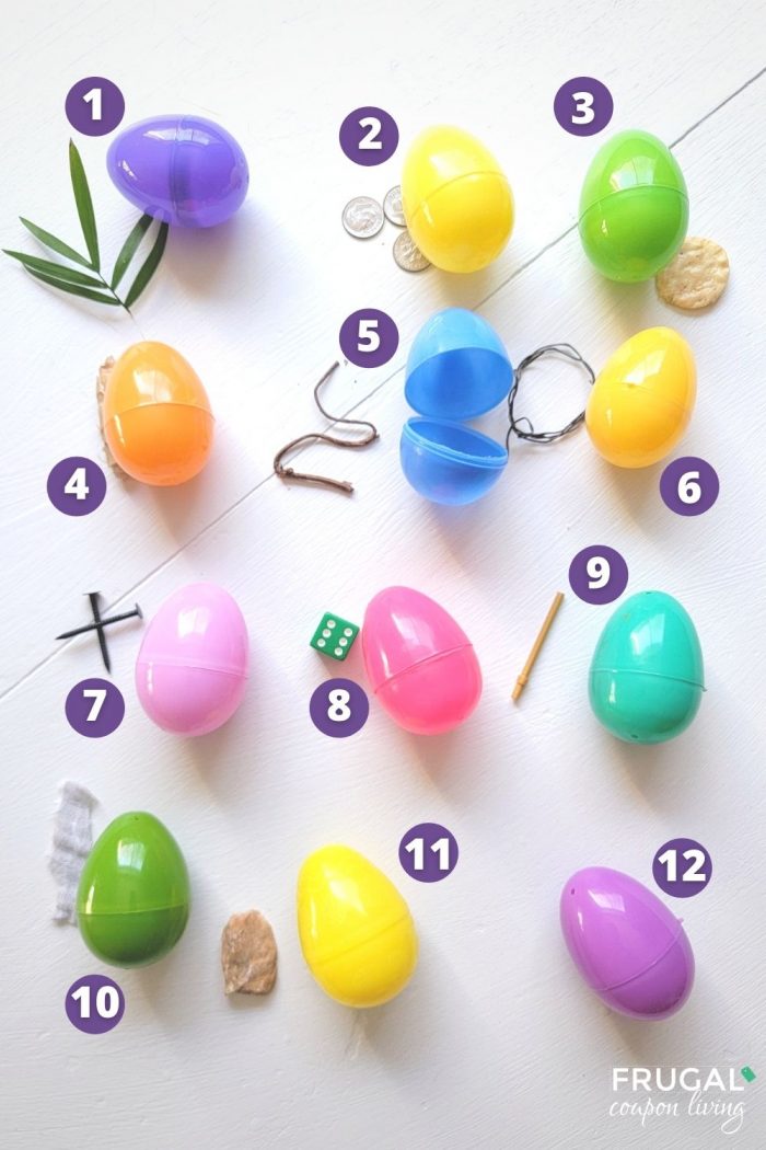 What to put inside resurrection eggs