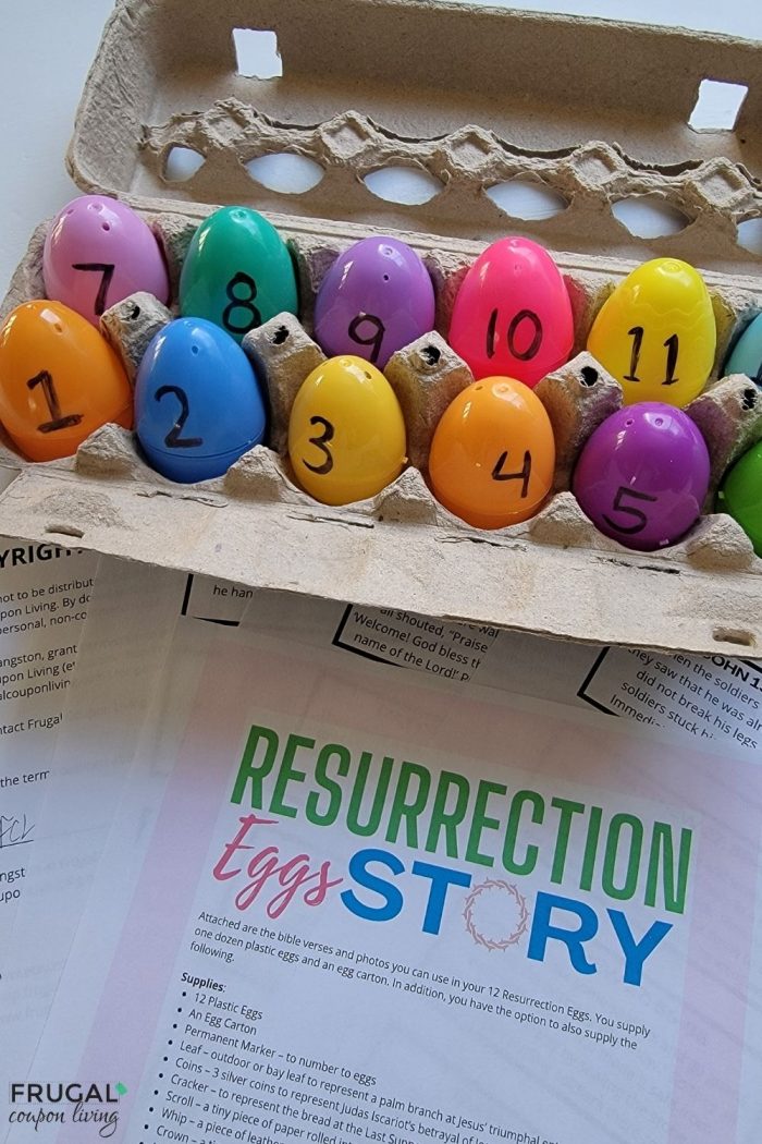 Resurrection Eggs Story Cards Printable