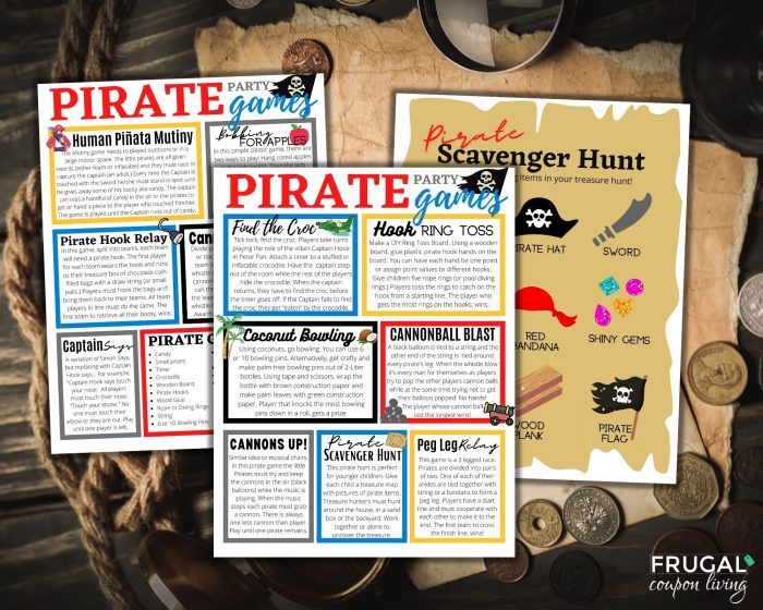 Fun Pirate Birthday Party Activities