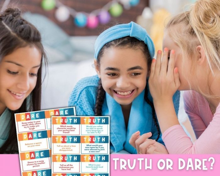 good truth or dare questions girls at sleepover