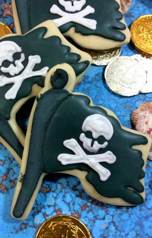 Pirate Flag Cookies Party Food