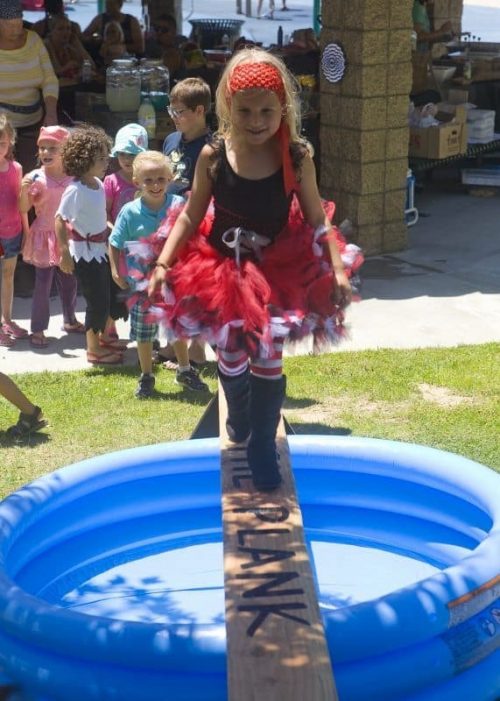 walk the plank pirate party activities