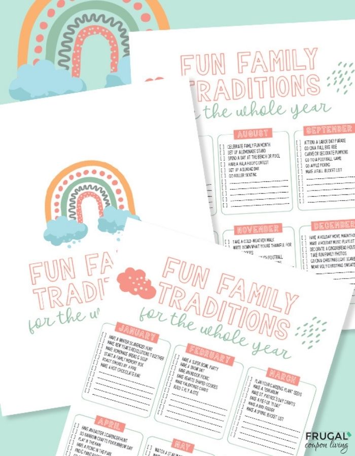 Fun Family Bonding Activities checklist