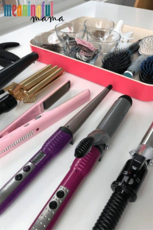 Hair Station for Spa Party