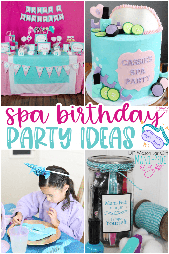 Spa party ideas for 10 year olds