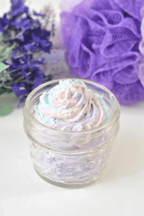 diy whipped body butter for spa party