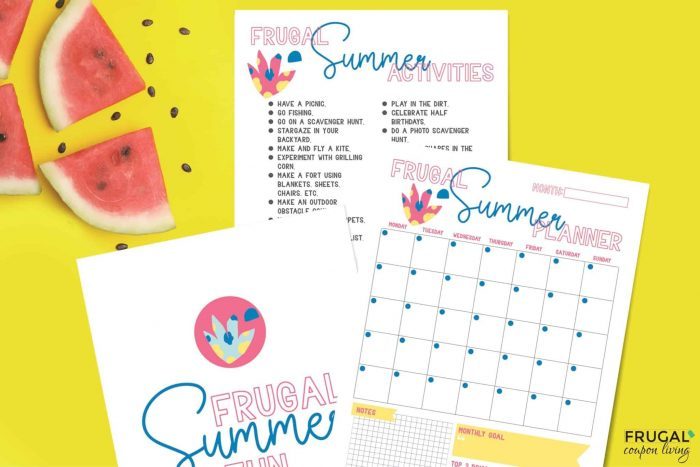 free printable summer bucket list planner and checklist