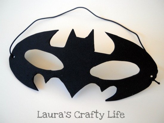 DIY batman mask