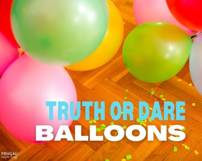 truth or dare balloon game for kids