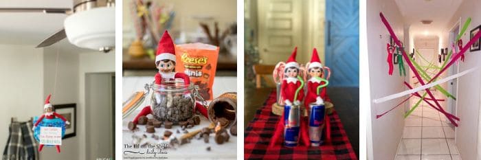 easy Elf on the Shelf Prank Ideas