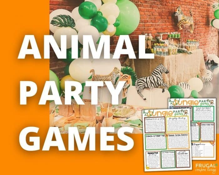 games to play at an animal birthday party for safari or jungle
